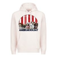 Pale Pink American Dog Day Premium Hoodie - Bettercallsaul