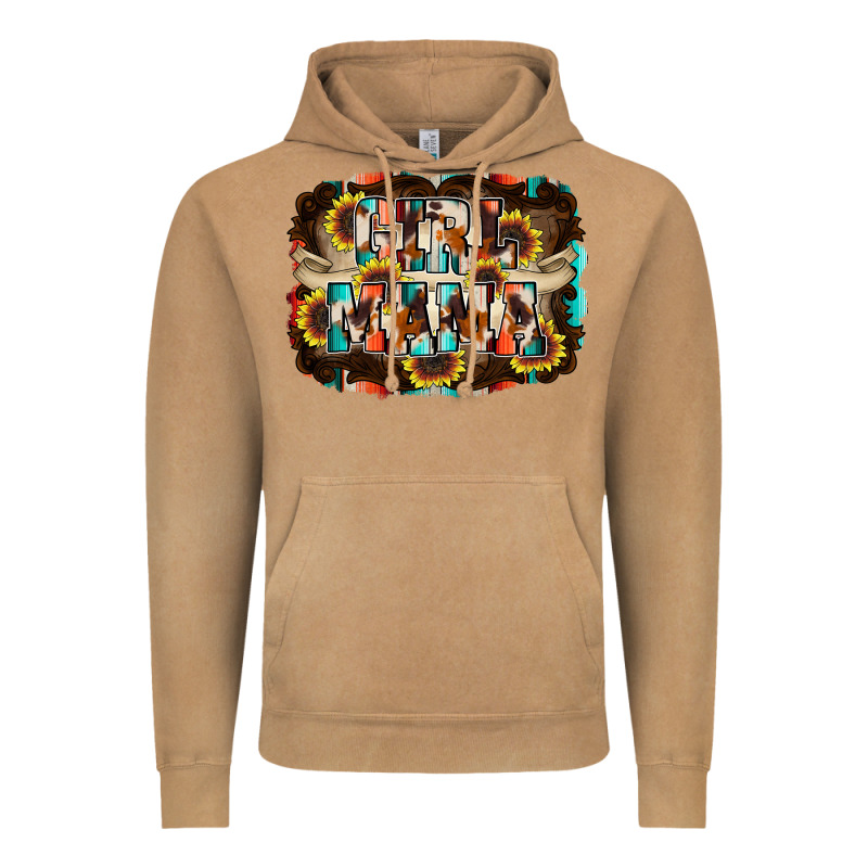 Girl Mama Vintage Hoodie by RacoonDesign | Teevron