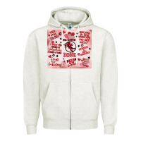 Oatmeal Heather funny valentine's day Zipper Hoodie - MaliasSmallBusiness