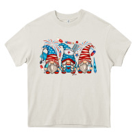 Cream american nurse gnomes Heavy Core Tee - Zillion Design Studio