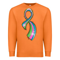 Carrot metastatic breast cancer ribbon Premium Sweatshirt - LillyAllenDesigns