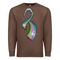Chestnut metastatic breast cancer ribbon Premium Sweatshirt - LillyAllenDesigns
