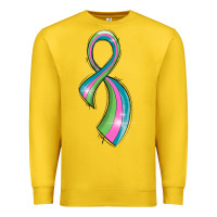 Lemon metastatic breast cancer ribbon Premium Sweatshirt - LillyAllenDesigns