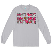 Moon Dust heartbreaker with leopard and cowhide Long Sleeve Tee - NancyCooperArtShop