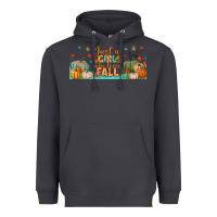 Smoke just a girl who loves fall libbey glass Heavyweight Hoodie - BundleAndBundleShop