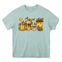 Arona sunflower coffee cups Heavy Core Tee - texasbilliewilder