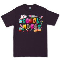Plum school nurse Premium Tee - Zillion Design Studio