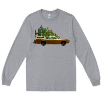 Heather Grey christmas vacation car Long Sleeve Tee - Jasminsmagicworld