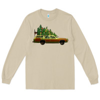 Mushroom christmas vacation car Long Sleeve Tee - Jasminsmagicworld