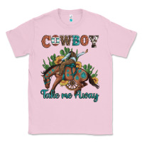 Bubblegum Pink cowboy take me away rodeo Classic Tee - Artiststas