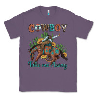 Lavender cowboy take me away rodeo Classic Tee - Artiststas