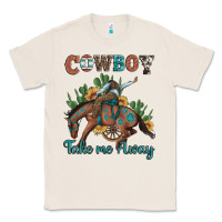 Natural cowboy take me away rodeo Classic Tee - Artiststas
