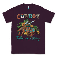 Plum cowboy take me away rodeo Classic Tee - Artiststas