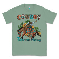 Sage cowboy take me away rodeo Classic Tee - Artiststas