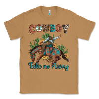Toasted Coconut cowboy take me away rodeo Classic Tee - Artiststas
