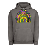 Pigment Tornado mardi gras rainbow and fleur de lis Urban Hoodie - CowGirlArtShop