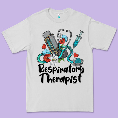 Respiratory Therapist Premium Tee Designed By Barkaloodesign