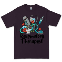 Plum respiratory therapist Premium Tee - BarkalooDesign