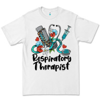 White respiratory therapist Premium Tee - BarkalooDesign