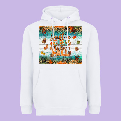 Just A Girl Who Loves Fall Tumbler Heavyweight Hoodie Designed By Bundleandbundleshop