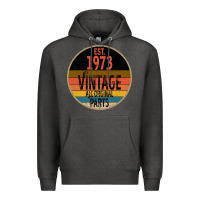 Charcoal Heather Est 1973 Vintage All Original Parts Premium Hoodie - Bettercallsaul