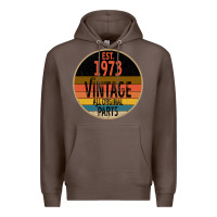Coffee Est 1973 Vintage All Original Parts Premium Hoodie - Bettercallsaul