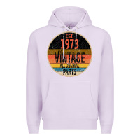 Lilac Est 1973 Vintage All Original Parts Premium Hoodie - Bettercallsaul