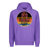 Purple Est 1973 Vintage All Original Parts Premium Hoodie - Bettercallsaul