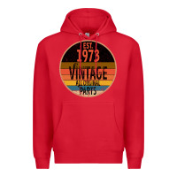 Red Est 1973 Vintage All Original Parts Premium Hoodie - Bettercallsaul