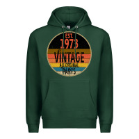 Sports Green Est 1973 Vintage All Original Parts Premium Hoodie - Bettercallsaul