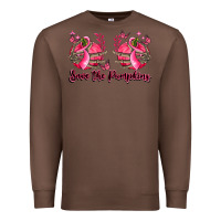 Chestnut save the pumpkins Premium Sweatshirt - LillyAllenDesigns