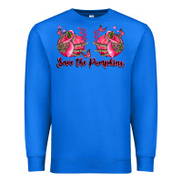 True Royal save the pumpkins Premium Sweatshirt - LillyAllenDesigns