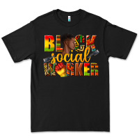 Black black social worker Premium Tee - texasbilliewilder