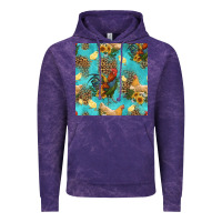 Cloud Purple poultry animals seamless pattern Vintage Hoodie - HRA Design Shop