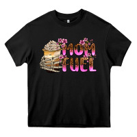 Black mom fuel Heavy Core Tee - Zillion Design Studio