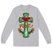 Moon Dust cross faith Long Sleeve Tee - BarkalooDesign
