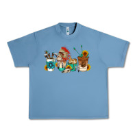 Pebble Blue indian coffee cups Urban Heavy Tee - AdoDesignShop