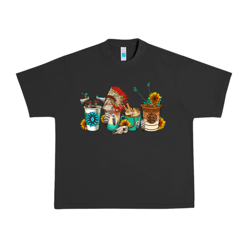 Indian Coffee Cups Urban Heavy Tee by AdoDesignShop | Teevron