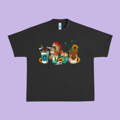 Indian Coffee Cups Urban Heavy Tee Designed By Adodesignshop