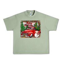 Oil Green merry christmas Urban Heavy Tee - JahusDesignShop