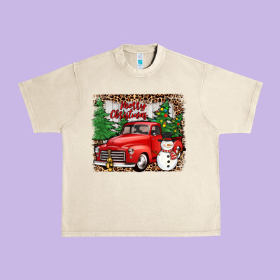 Merry Christmas Urban Heavy Tee Designed By Jahusdesignshop