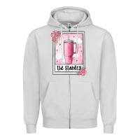 Dove Grey the inspired tarot boujee Zipper Hoodie - MaliasSmallBusiness
