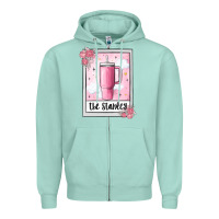 Seafoam the inspired tarot boujee Zipper Hoodie - MaliasSmallBusiness