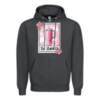 Smoke the inspired tarot boujee Zipper Hoodie - MaliasSmallBusiness