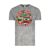 Cloud Rock christmas fueled by cocoa and christ ornament Vintage Tee - Artiststas