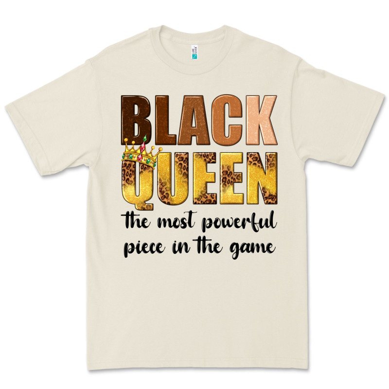Black Queen The Most Powerful Piece In The Game Premium Tee by texasbilliewilder | Teevron