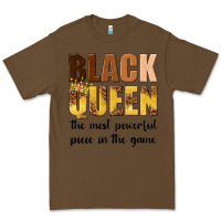 Cacao black queen the most powerful piece in the game Premium Tee - texasbilliewilder