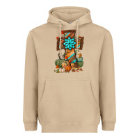 Mushroom fall cross Heavyweight Hoodie - BundleAndBundleShop