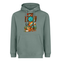 Sage fall cross Heavyweight Hoodie - BundleAndBundleShop