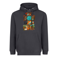 Smoke fall cross Heavyweight Hoodie - BundleAndBundleShop